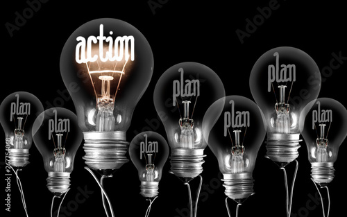 Light Bulbs Concept photo