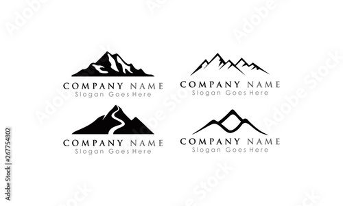 set logo mountain