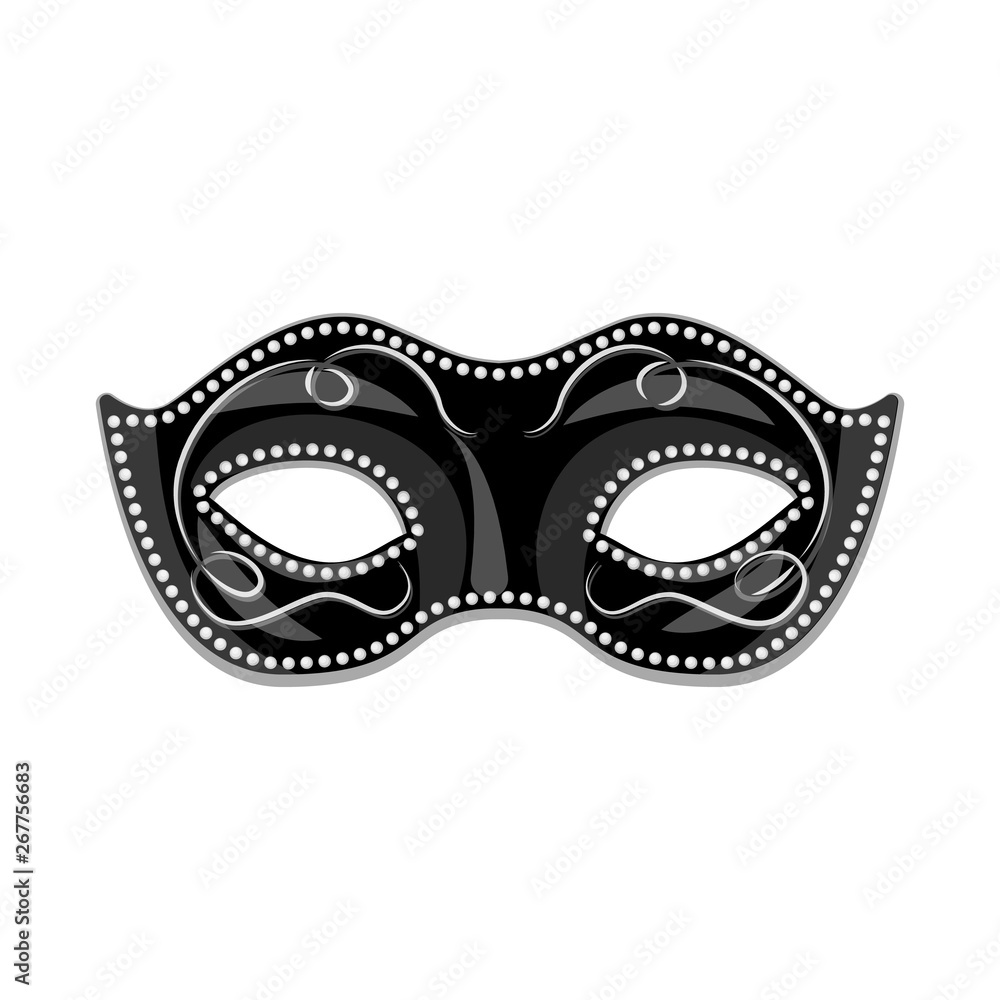 Vector design of Venezia and festival logo. Set of Venezia and celebration stock symbol for web. Vector design of Venezia and festival logo. Set of Venezia and celebration stock symbol for web.