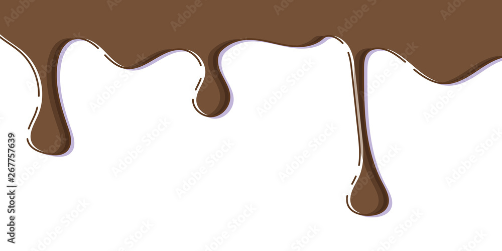 Banner template with chocolate and copy space. Banner template with chocolate and copy space.