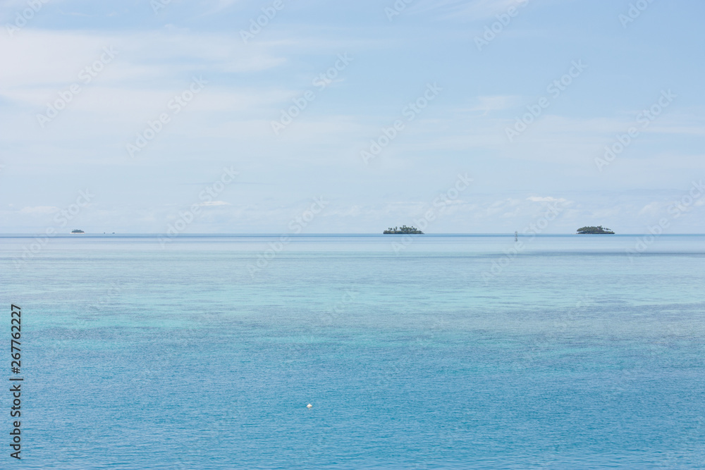 Little tropical islands with in Tonga