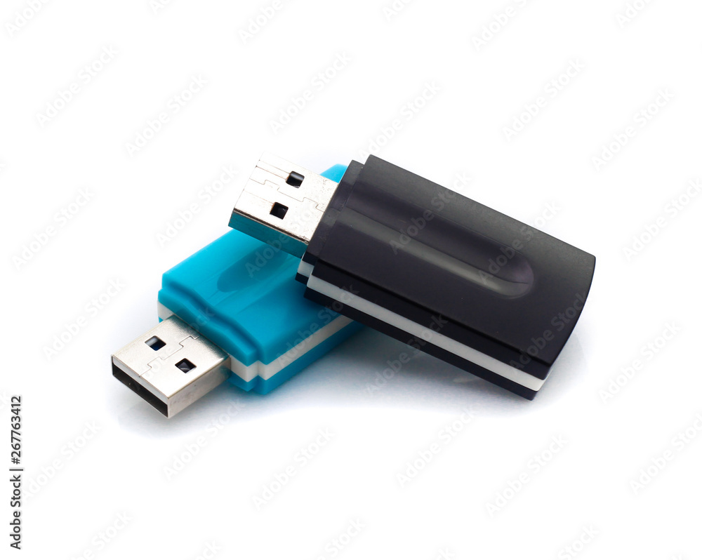 usb flash drive isolated on white background usb flash drive isolated on white background