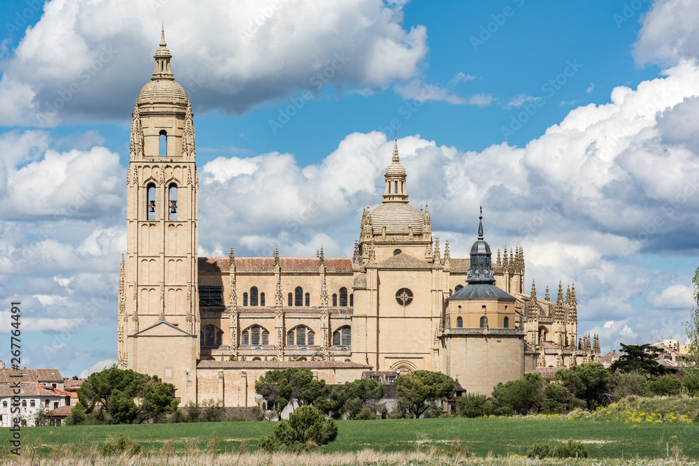 The Cathedral of Segovia, the last Gothic cathedral built in Spain