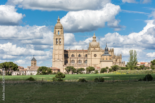 The Cathedral of Segovia, the last Gothic cathedral built in Spain