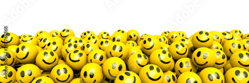 Many laughing smileys