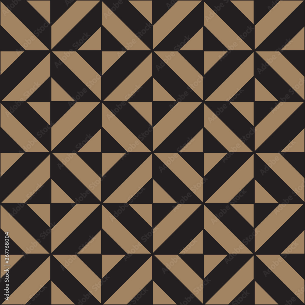 Geometric seamless pattern. Golden and black colors holiday collection. Merry Christmas and Happy New year. Abstract textured background design. Modern elegant wallpaper. Vector illustration. Geometric seamless pattern. Golden and black colors holiday collection. Merry Christmas and Happy New year. Abstract textured background design. Modern elegant wallpaper. Vector illustration.