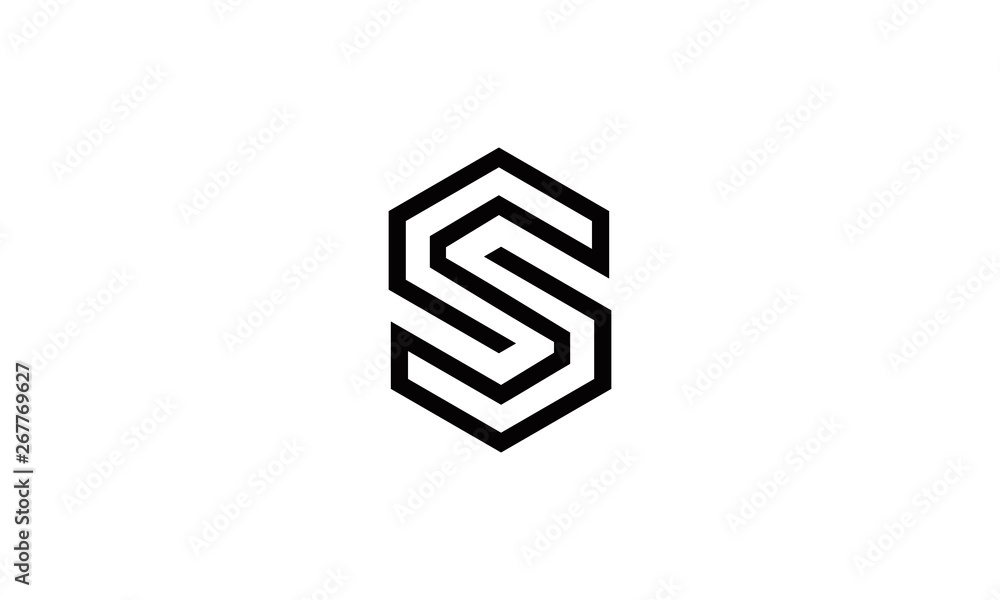 S logo abstract S logo abstract