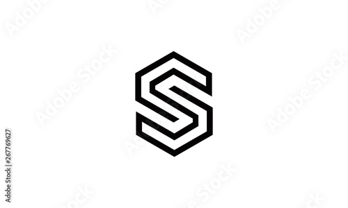 S logo abstract