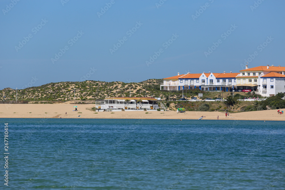 city and beach of Vila Nova De Milfontes city and beach of Vila Nova De Milfontes