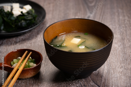 Japanese miso soup