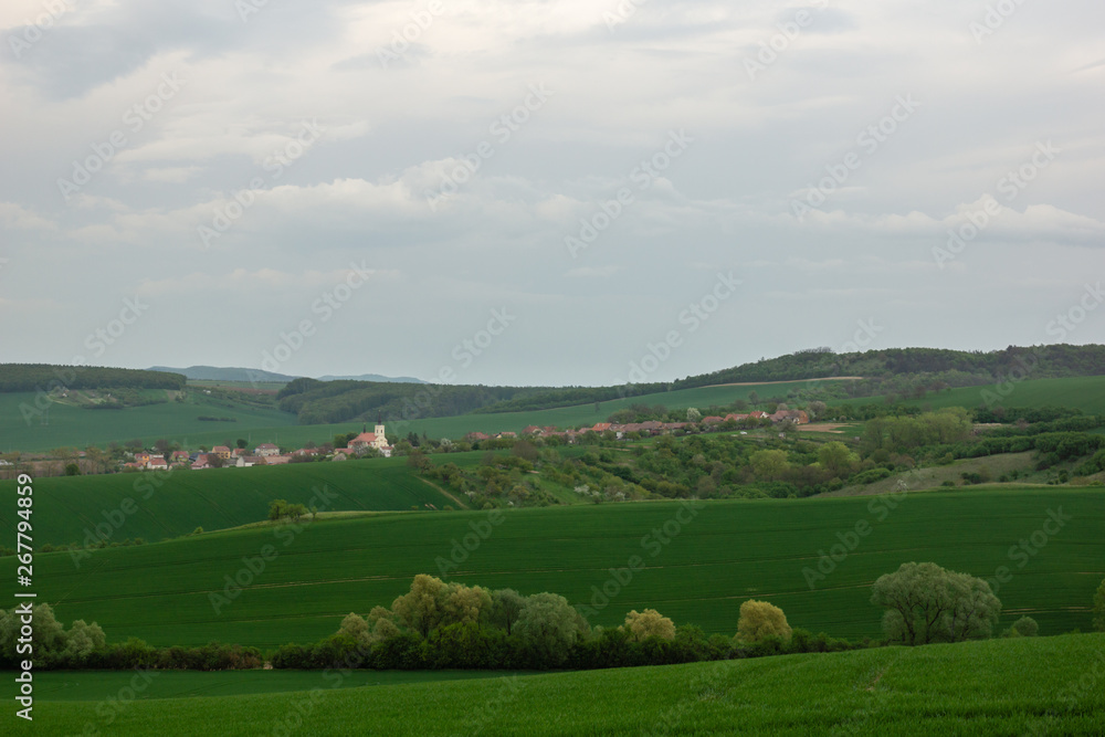 Veterov village in South Moravia, Czech Republic