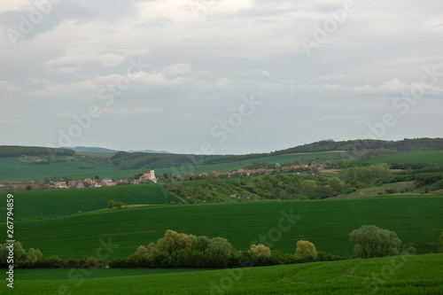 Veterov village in South Moravia, Czech Republic