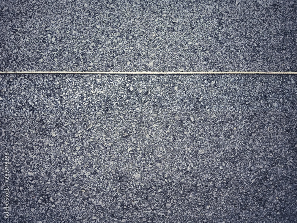 Fototapeta premium Road traffic paint White on the asphalt surface