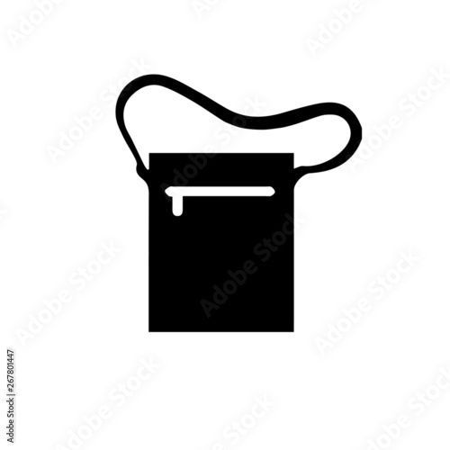 Shoulderbag vector icon