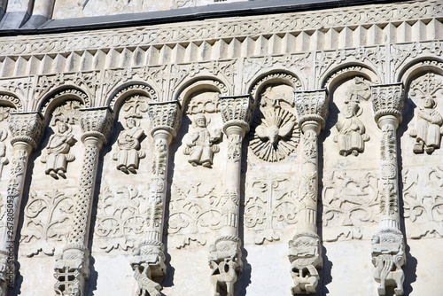 Saint Demetrius cathedral in Vladimir city, Russia. photo