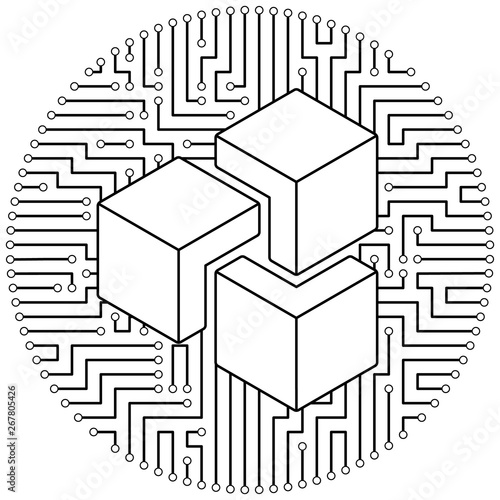 Zencash - cryptocurrency coin. Vector thin line design single isolated icon. Lineart illustration on white background