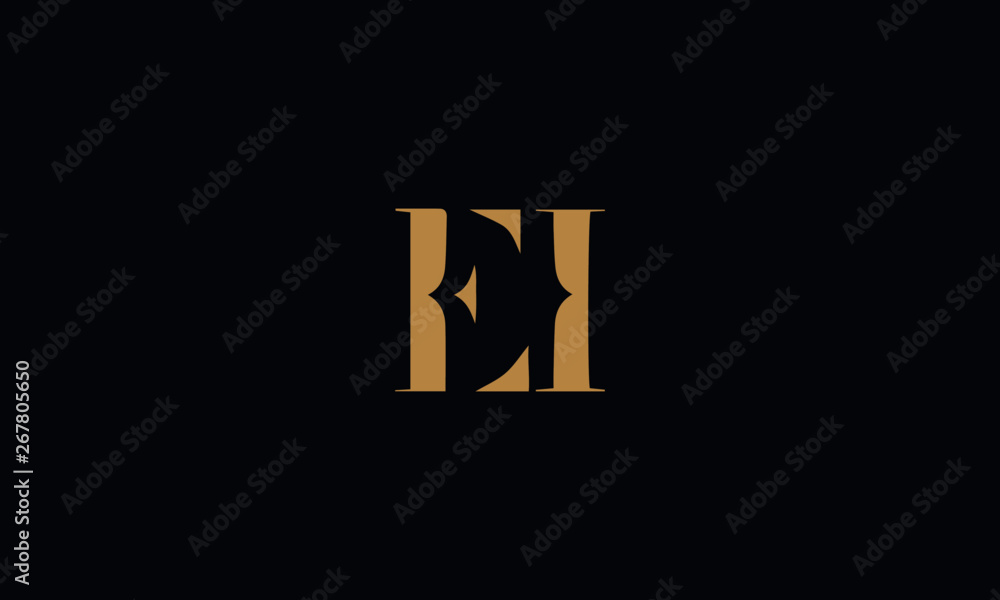 EH logo design template vector illustration EH logo design template vector illustration