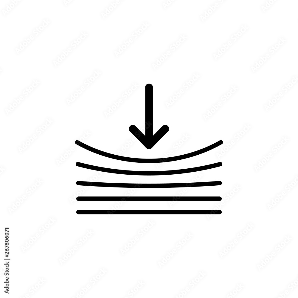 Resilience icon on white. Vector Resilience icon on white. Vector