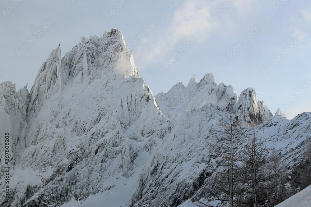 mountains closed to Chamonix (Alpes - France)