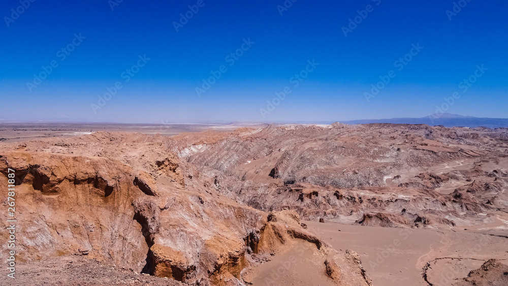 Valle de la Luna in Chile, Atacama desert