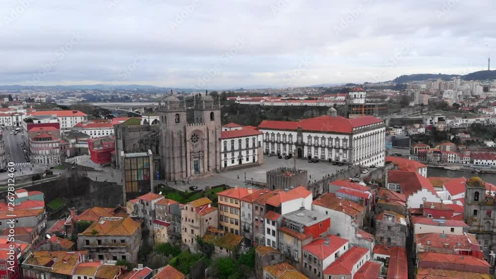 O Porto's cathedral in Portugal O Porto's cathedral in Portugal