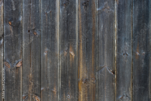 Grunge dark wooden texture background, wood planks. Background old panels.