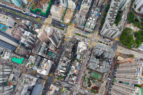  Top view of Hong Kong district