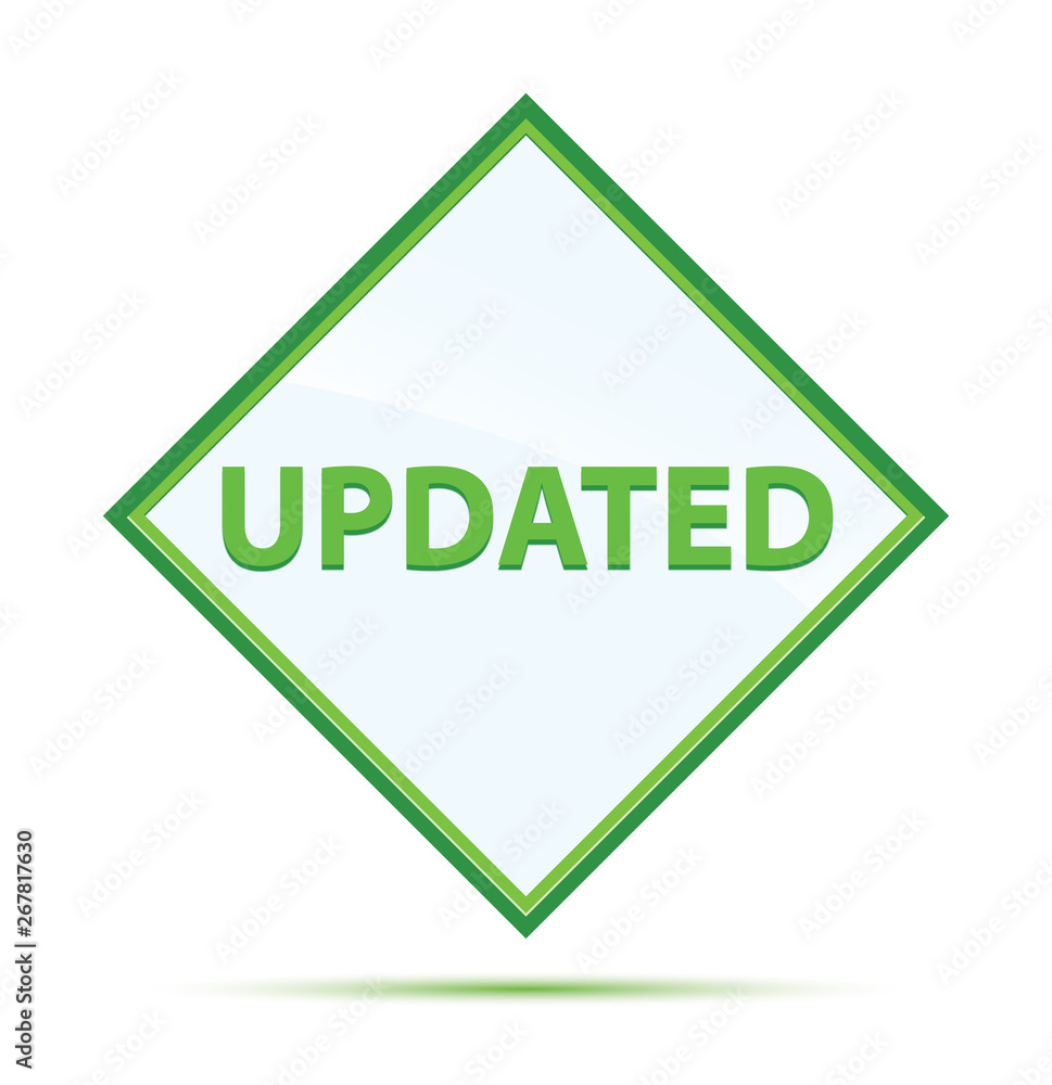 Updated modern abstract green diamond button Updated modern abstract green diamond button