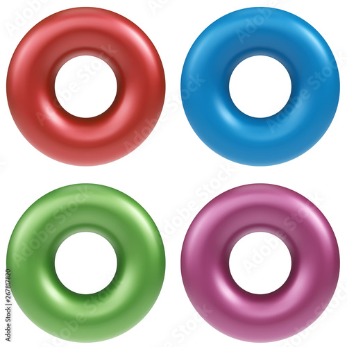 Color Donut Shapes