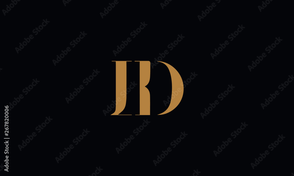 ID logo design template vector illustration minimal design ID logo design template vector illustration minimal design