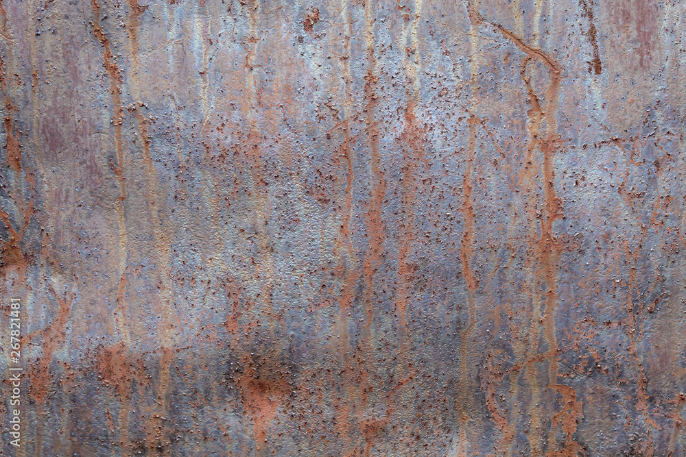 Old Weathered Rusty Metal Texture