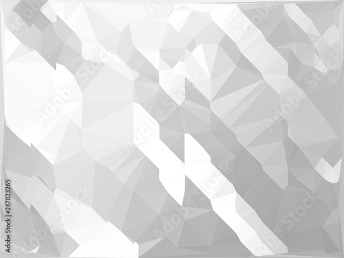 Abstact grey and white background. Modern design for business, science and technology. © Suchart