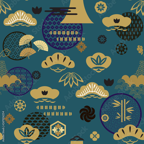 Japanese pattern83 © mistletoe