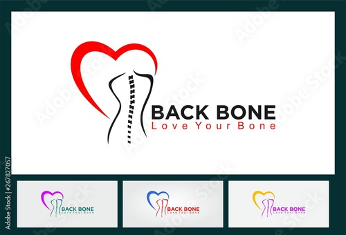 backbone icon health logo