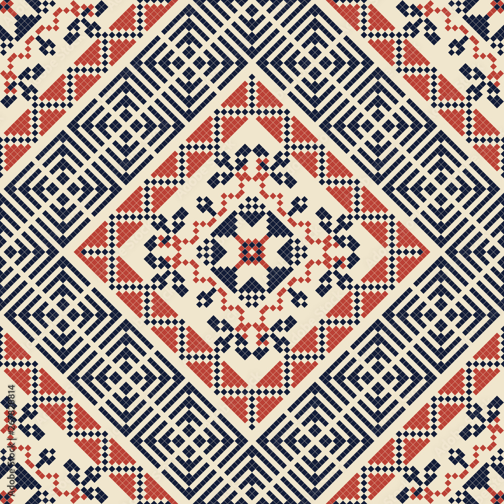Palestinian embroidery pattern 199 Palestinian embroidery pattern 199