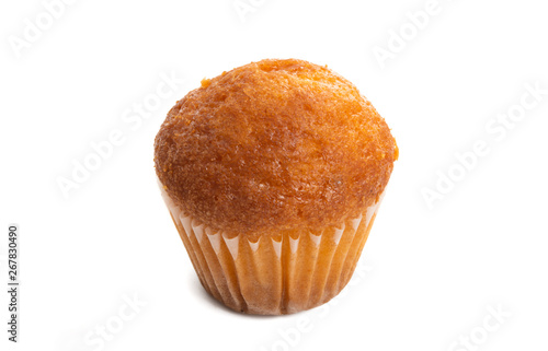 small cupcake isolated