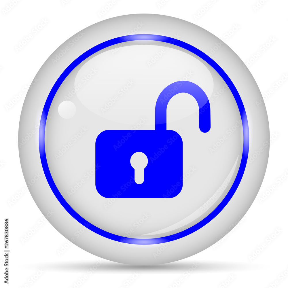 lock icon. White glossy round vector icon in eps 10. Editable modern design internet button on white background. lock icon. White glossy round vector icon in eps 10. Editable modern design internet button on white background.