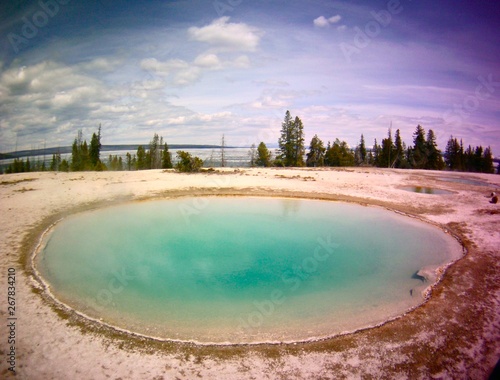 Yellowstone National Park in Wyoming 