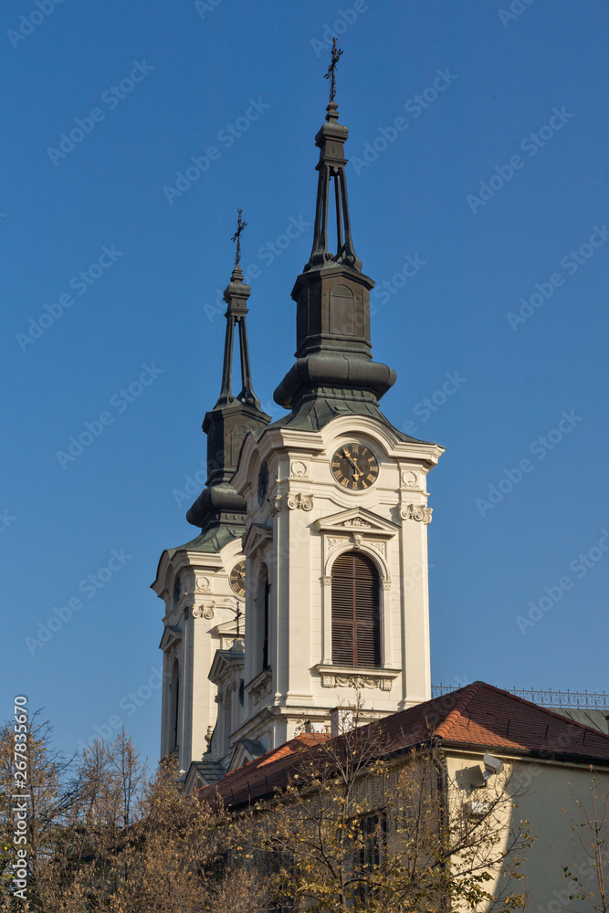 Orthodox St. Nicholas Cathedral church in town of Srijemski Karlovci, Vojvodina, Serbia