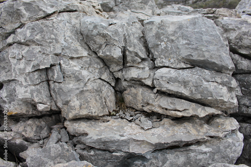 Carstic wedged rocks Carstic wedged rocks