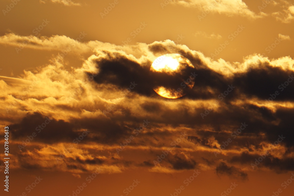 Obraz premium sunset in the sky