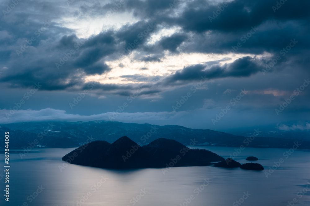 北海道洞爺湖の風景