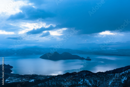 北海道洞爺湖の風景