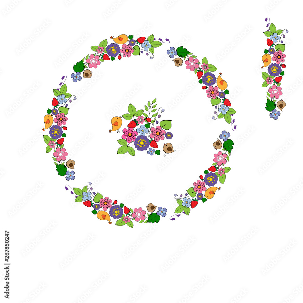 tangle, round, circle, card, greeting,template,frame,blank, garland, branch, ornament,floral, flower, nature, tangle, plant, different, miscellaneous, bunch, meadow, field, leaf, branch,  wreath