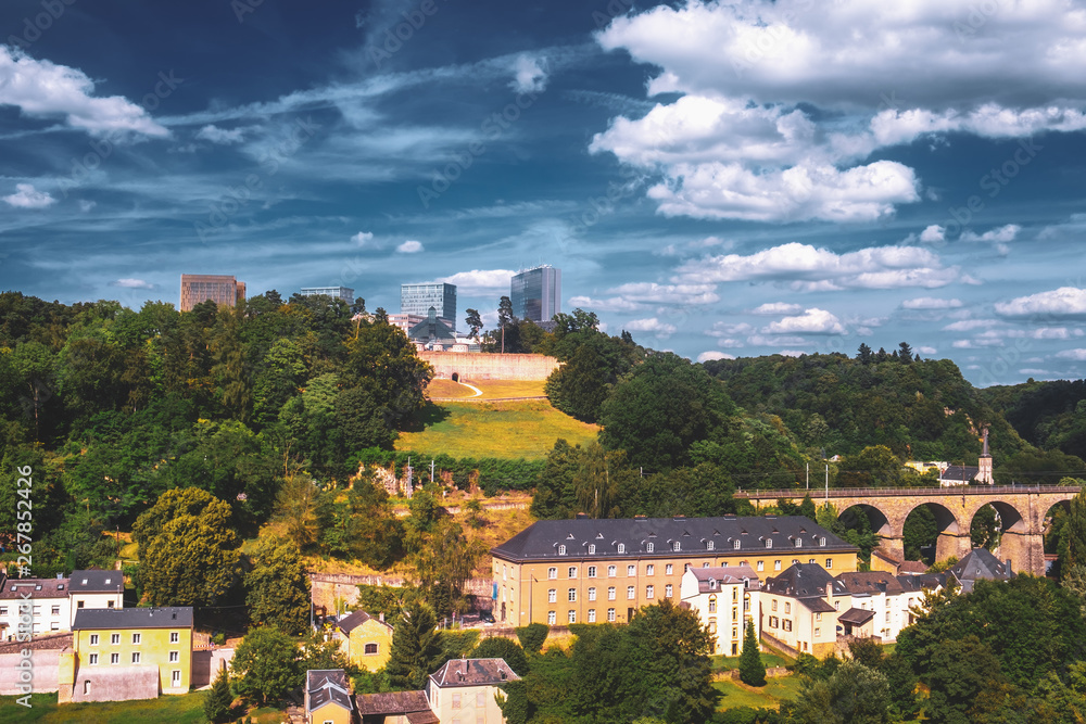 The city of Luxembourg