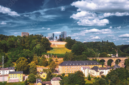 The city of Luxembourg