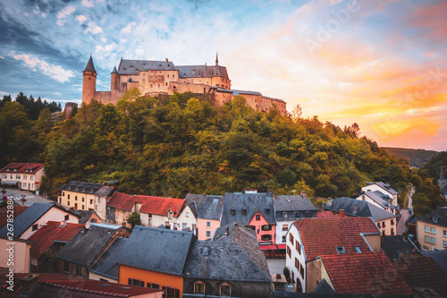 Foto Castle of Vianden, Luxembourg