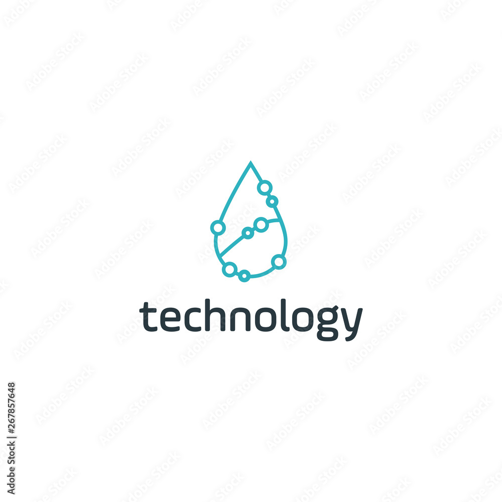 echnology logo simple tech design. modern icon for construction technology or logo template for digital communication concept echnology logo simple tech design. modern icon for construction technology or logo template for digital communication concept
