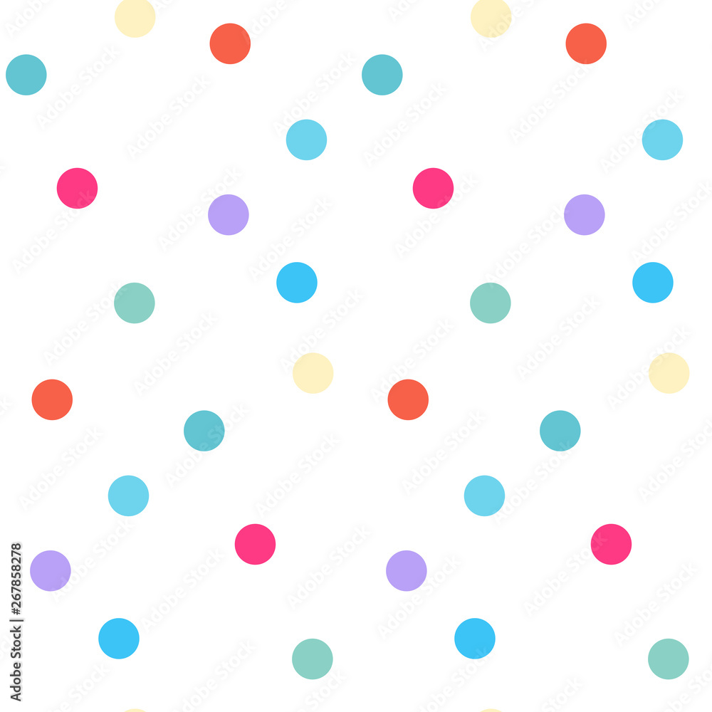 Colorful circles seamless pattern Colorful circles seamless pattern