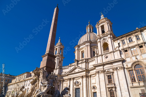 Navona Square in Rome, Italy. © EnginKorkmaz